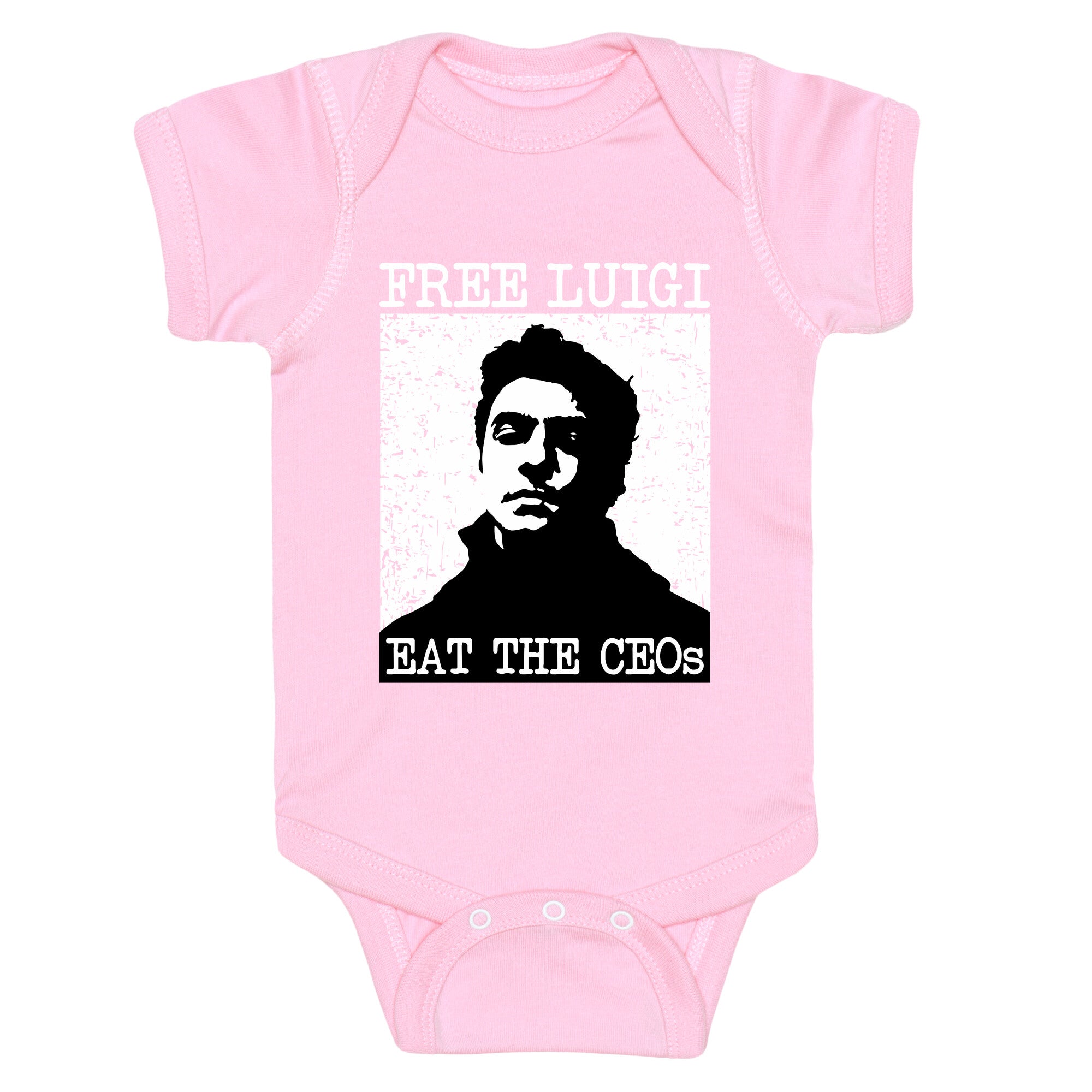 Free Luigi Eat the CEOs Baby One-Piece
